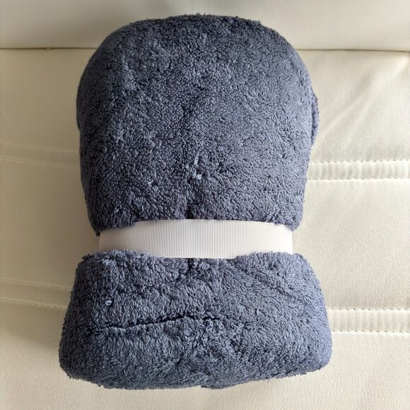 Pottery Barn Baby Blue GORILLA Baby Bath Wrap One Size - Picture 2 of 4